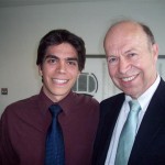 Deputy Supervisor Frongillo with top NASA climate scientist James Hansen