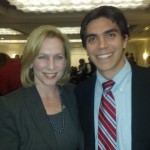 Deputy Supervisor Frongillo with Senator Kirsten Gillibrand