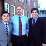 Deputy Supervisor Frongillo with County Legislator Nathan Shinagawa and Mayor Svante Myrick