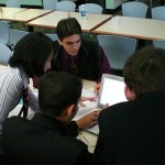 Councilmember Frongillo works with delegates at the United Nations Commission on Sustainable Development